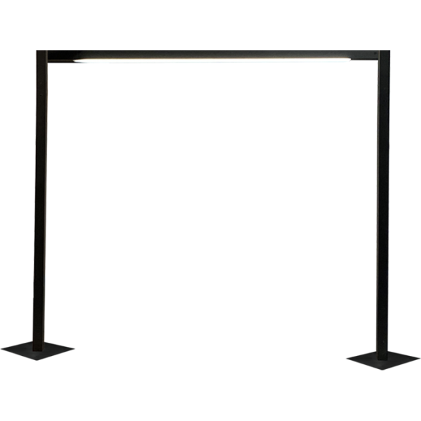 ANTIGO Lampa stojąca ogrodowa Taketa - Antracyt (1140 mm) 9937
