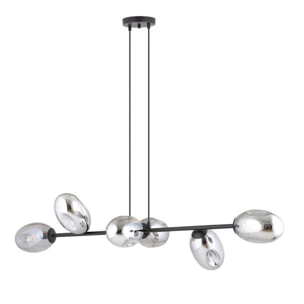 EMIBIG 1263/6 LAMPA SUFITOWA PANDORA 6 BL GRAFIT