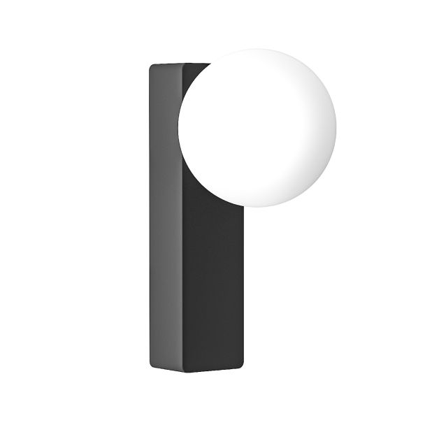 OPEN DESIGN OR85556 Boletta Parette Nero IP44