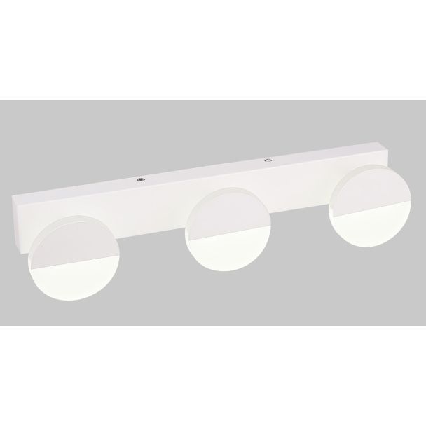 CANDELLUX 23-72818 SING KINKIET 3X3W LED BIAŁĀY 4000K