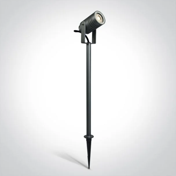 ONE LIGHT 67198AG/AN Martino 2 lampa ogrodowa antracyt 35W MR16, GU10 kolec