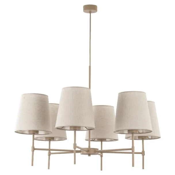 TK-LIGHTING 11167 ELIZABETH SABIA LAMPA WISZĄCA 6XE27