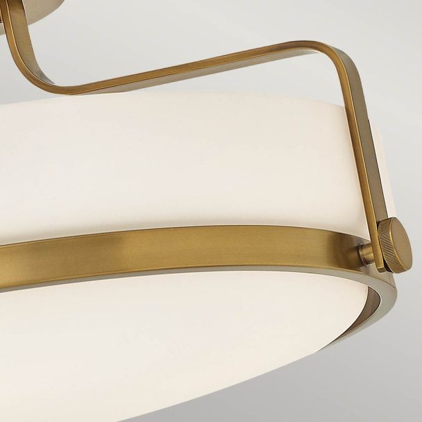 ELSTEAD GRIFFIN QZ/GRIFFIN/SFM C 4lt Semi-Flush