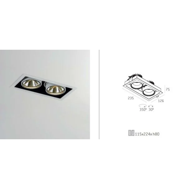 LABRA 4.1840 MULTIVA EVO 80.2 LED 12W PhaseCut