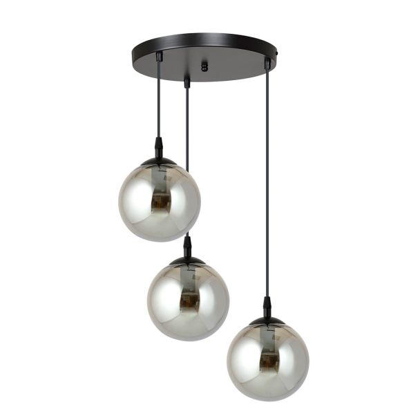 EMIBIG 712/3PREM LAMPA WISZĄCA COSMO 3 BL PREMIUM GRAFIT
