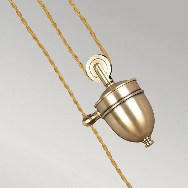 ELSTEAD PROVENCE PV/P AGB 1Lt Rise & Fall Pendant