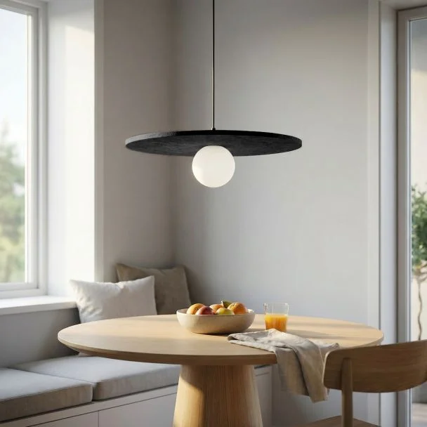 EMIBIG 1658/1 CALMA 1 BLACK LAMPA WISZĄCA