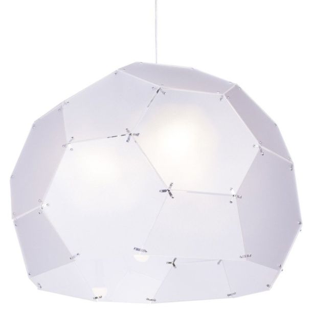 Step into Design ST-4001 Lampa wisząca DOME półtransparentna 80 cm