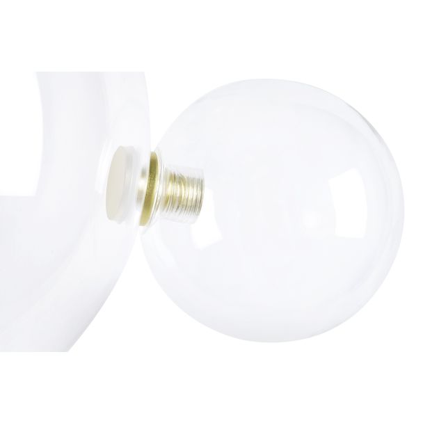 King Home XCW9148-1B Kinkiet CAPRI WALL 6 złoty - 60 LED, aluminium, szkło