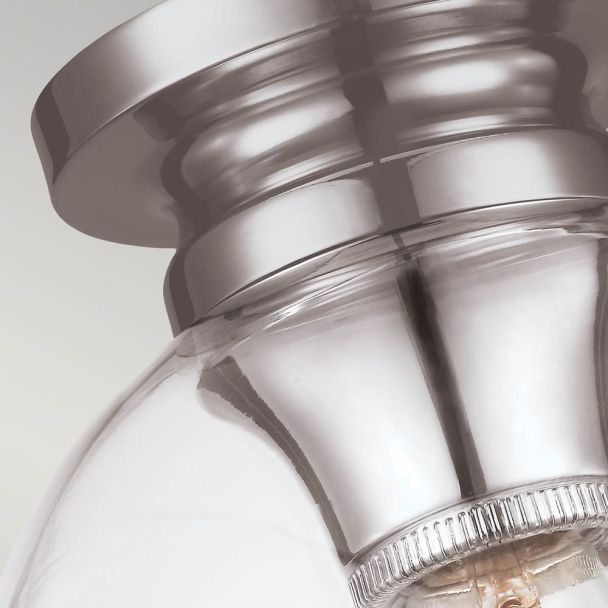 ELSTEAD Tabby FE-TABBY-F-PN 1 Light Flush Light