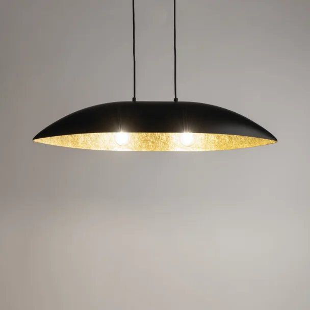 WYPRZEDAŻ SIGMA 40633 lampa wisząca Gondola M czarny/złoty