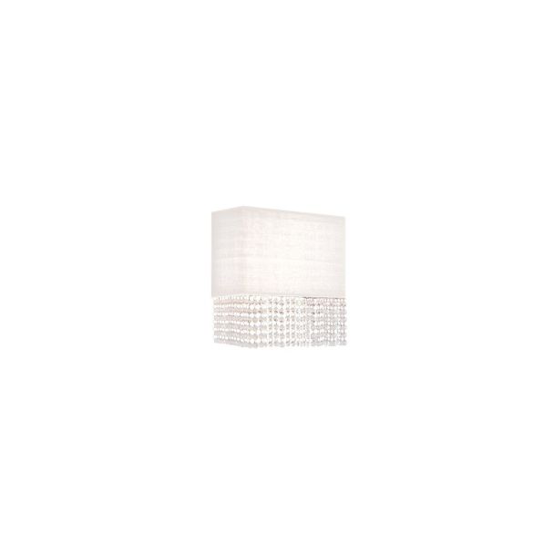 AZZARDO AZ1590 GLAMOUR WALL WHITE DECORATIVE WALL WHITE