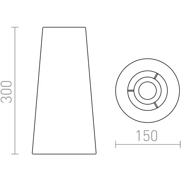 RENDL R11468 CONNY 15/30 abażur do lampy stołowej Polycotton czarna/złota folia max. 23W