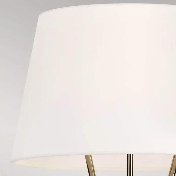 ELSTEAD Penny FE-PENNY-FL-PN 1 Light Floor Lamp - Polished Nickel