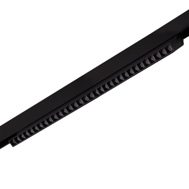 AZZARDO AZ6248 ALFA CYRUS TRACK MAGNETIC 2LINE 36W CCT SWITCH DIMM BK