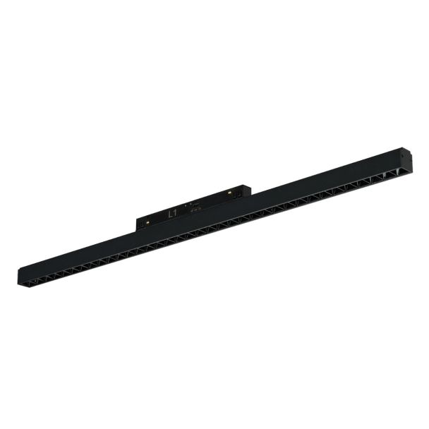 AZZARDO AZ6242 ALFA KIRA TRACK MAGNETIC 2LINE 36W CCT SWITCH DIM BK