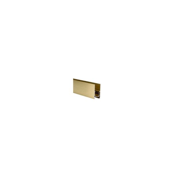 AZZARDO AZ6355 ALFA TRACK MAGNETIC52 1m + 2x END CAP ANODISED GOLD