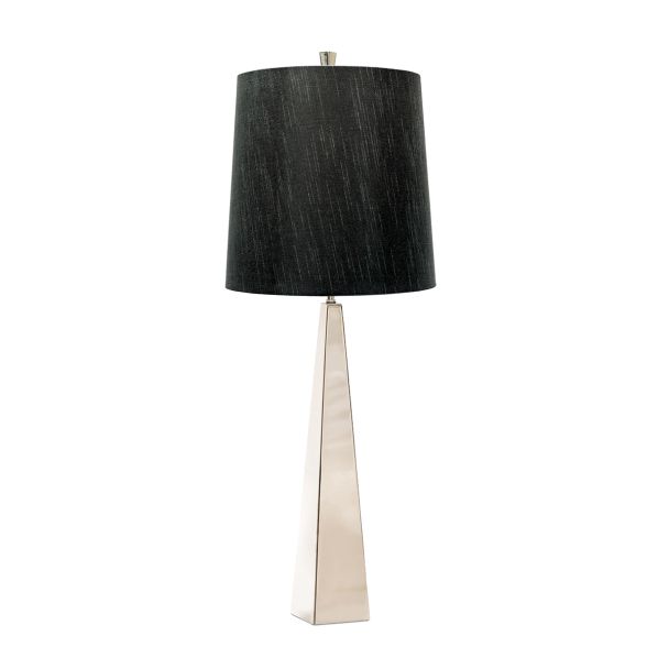 ELSTEAD ASCENT-TL-PN-BK Lampa stołowa Ascent - 1 PŁ - Polerowany nikiel