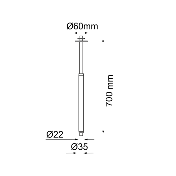 ANTIGO 3058 ASTAKO T lampa podtynkowa 3000K