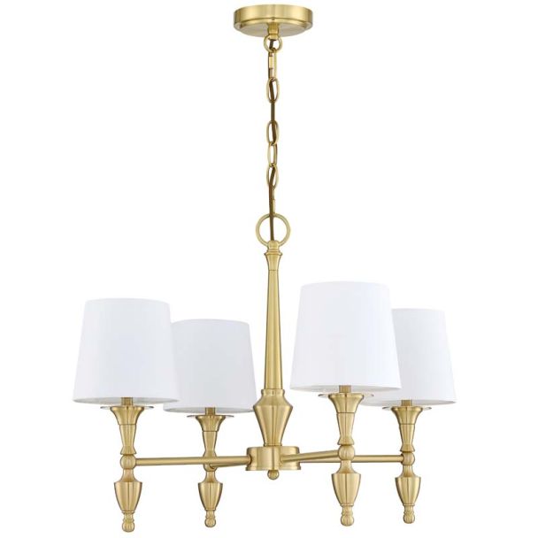 COSMOLIGHT Lampa wisząca AUSTIN P04159BR-WH