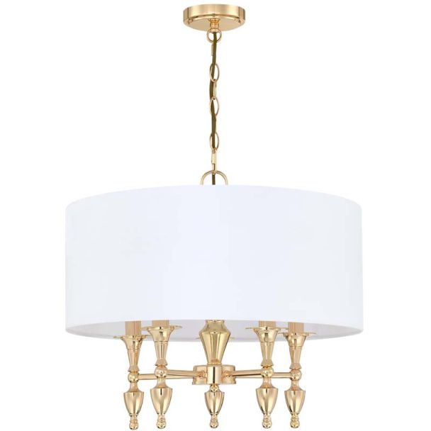 COSMOLIGHT Lampa wisząca AUSTIN P05180AU-WH