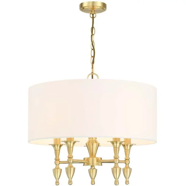 COSMOLIGHT Lampa wisząca AUSTIN P05197BR-WH