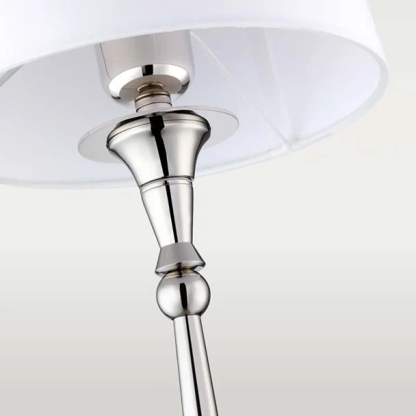 COSMOLIGHT Lampa stołowa AUSTIN T01210NI-WH