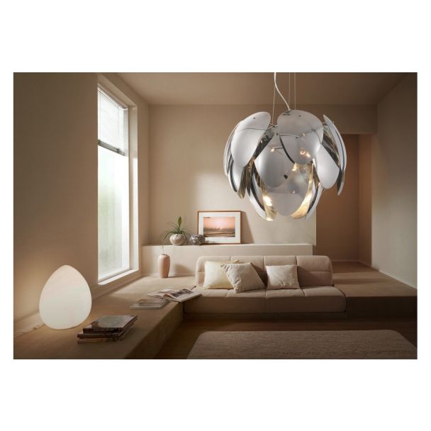 AZZARDO AZ2996 ANTIRES SMOKY lampa wisząca dymiony