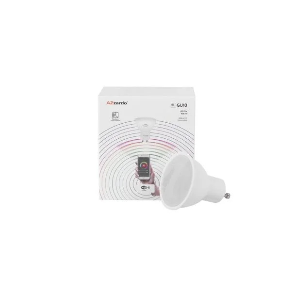 AZZARDO AZ3805 SMART LED 5W GU10 RGB WHITE żarówka biały
