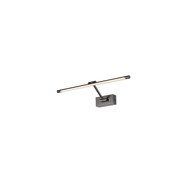 AZZARDO AZ4262 DAVINCI 48 MATT BLACK lampa ścienna czarny