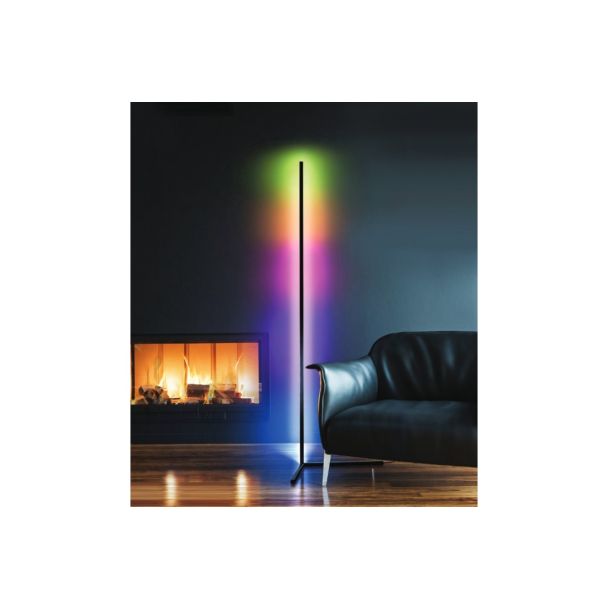 AZZARDO AZ4754 JOHNNY DIGITAL LED RGB + pilot BK lampa podłogowa czarny