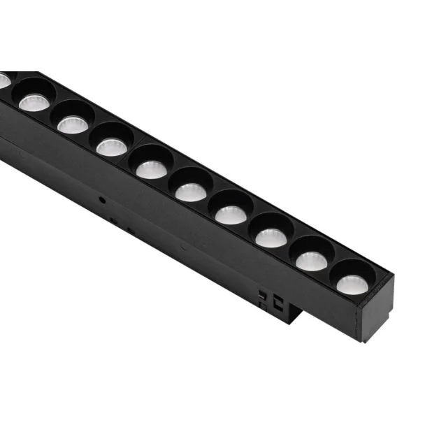 AZZARDO AZ4901 ALFA KIRA TRACK MAGNETIC 12W POINTS50 CCT BLUETOOTH czarny