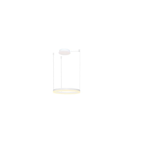 AZZARDO AZ4967 HALO PENDANT 60 WH lampa wisząca biały