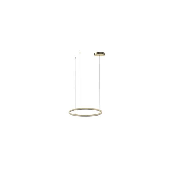 AZZARDO AZ4970 HALO PENDANT 60 GO lampa wisząca brązowy,złoty