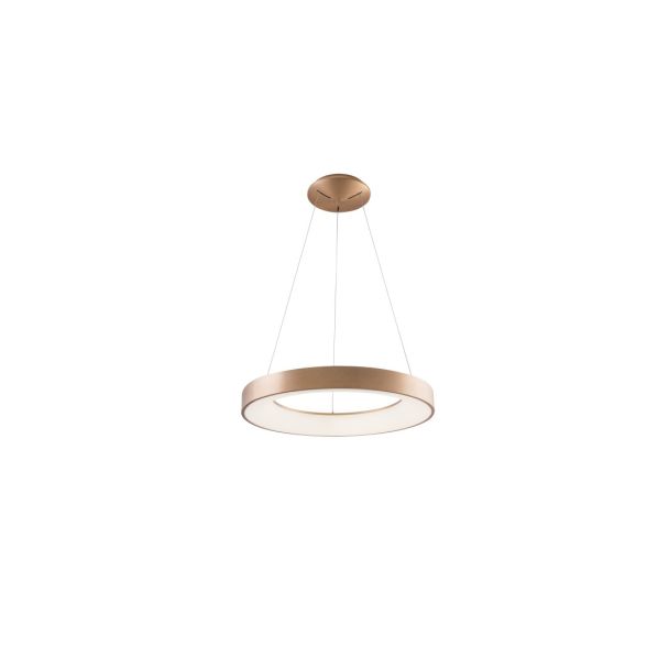 AZZARDO AZ5013 SANTANA PENDANT 80 CCT GO + pilot lampa wisząca złoty,biały