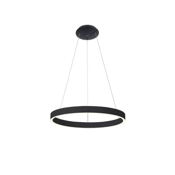AZZARDO AZ5102 ANDREA 100 3000K DIMM (25W+65W) BK lampa wisząca czarny,biały