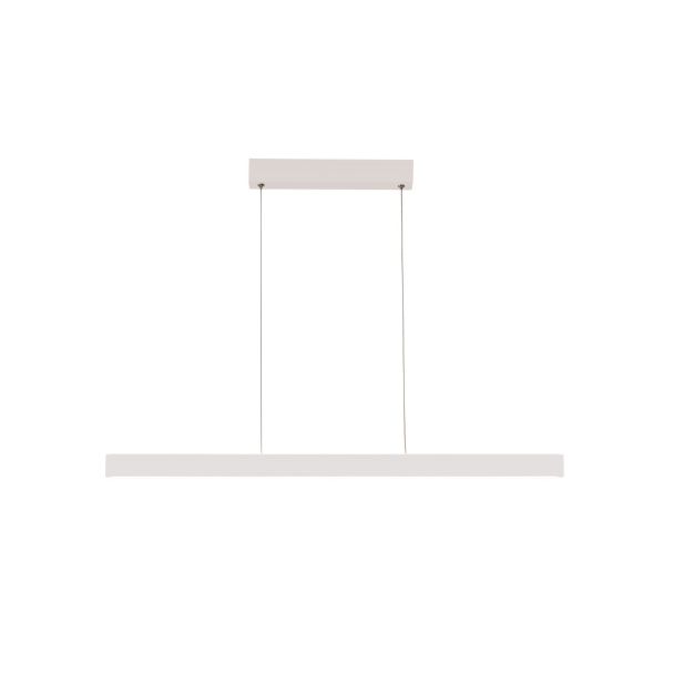 AZZARDO AZ5108 OLIVIER 120 3000K DIMM (10W+40W) WH lampa wisząca biały,biały