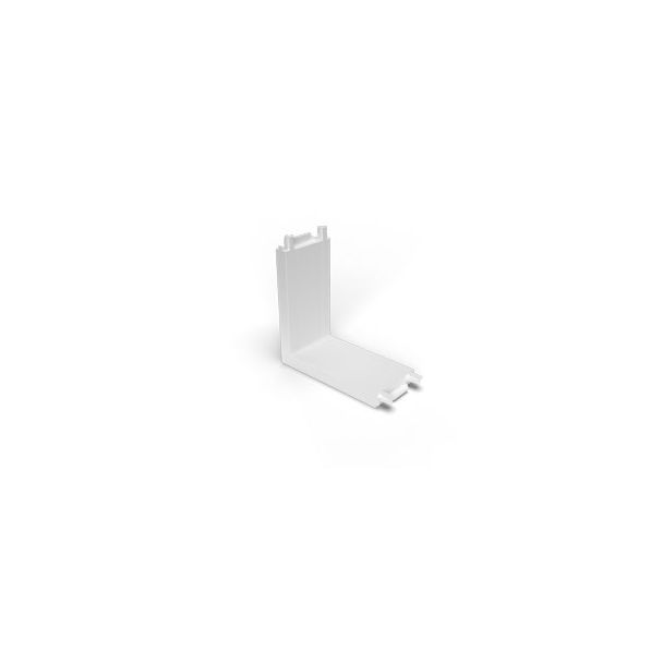 AZZARDO AZ5323 GAMMA TRACK MAGNETIC 5mm CORNER90 B WH biały
