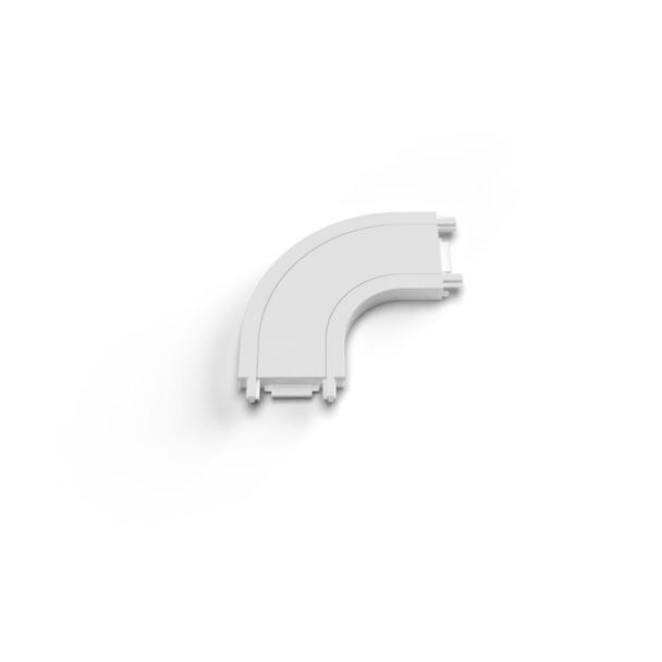 AZZARDO AZ5327 GAMMA TRACK MAGNETIC 5mm ROUND CORNER90 WH biały