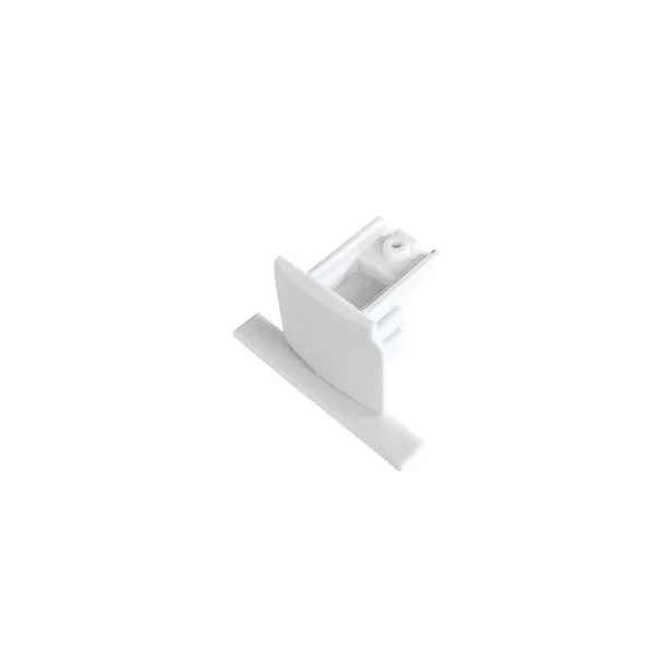 AZZARDO AZ5441 TRACK 3LINE END CAP GIPS WH biały