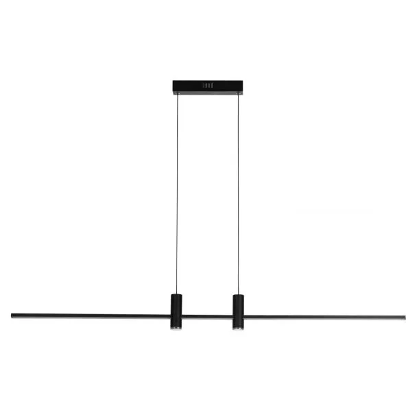 AZZARDO AZ5447 GERARDO PENDANT CCT DIMM BK + pilot lampa wisząca czarny
