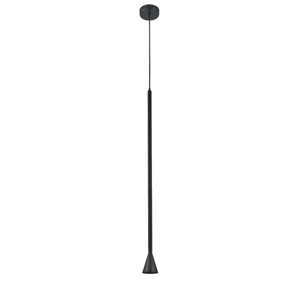 AZZARDO AZ5621 CYGNUS 1 PENDANT BK