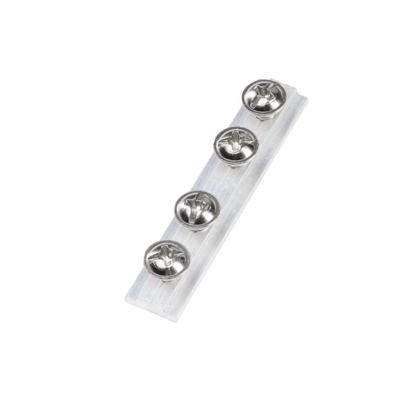 AZZARDO AZ5685 ALFA TRACK MAGNETIC EASYFIX STRAIGHT CONNECTOR BK