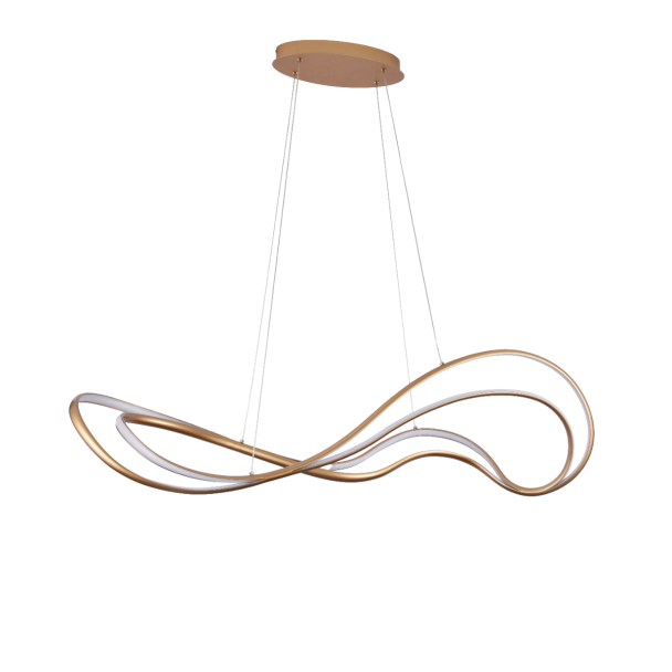 AZZARDO AZ5734 TWIST PENDANT 3-STEP DIMM GO