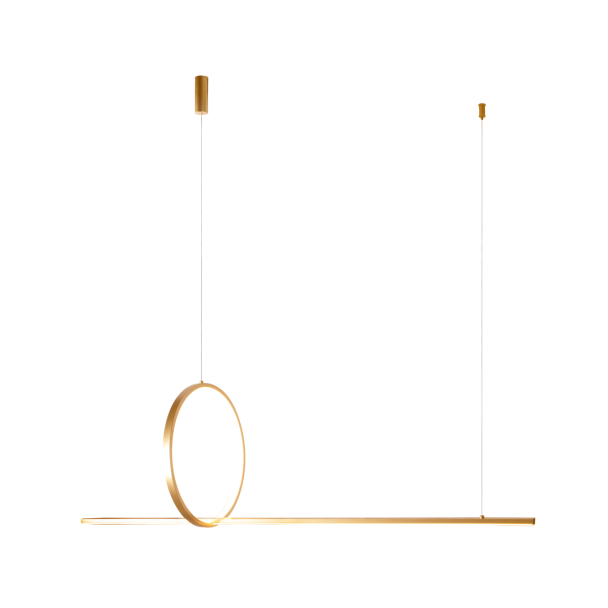 AZZARDO AZ5757 PELLE 3-STEP DIMM GO lampa wisząca