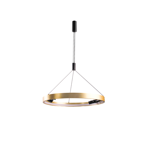 AZZARDO AZ5834 SERAFINO PENDANT 60 3-STEP DIMM GO/BK
