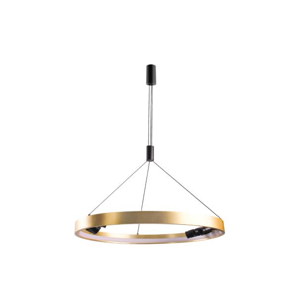 AZZARDO AZ5835 SERAFINO PENDANT 80 3-STEP DIMM GO/BK