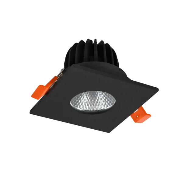AZZARDO AZ5989 CLEAN S IP44 7W CCT SWITCH BK