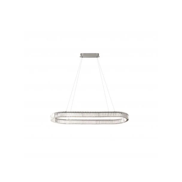 AZZARDO AZ6710 SPARK OVAL PENDANT 120 CCT DIMM CH + REMOTE CONTROL