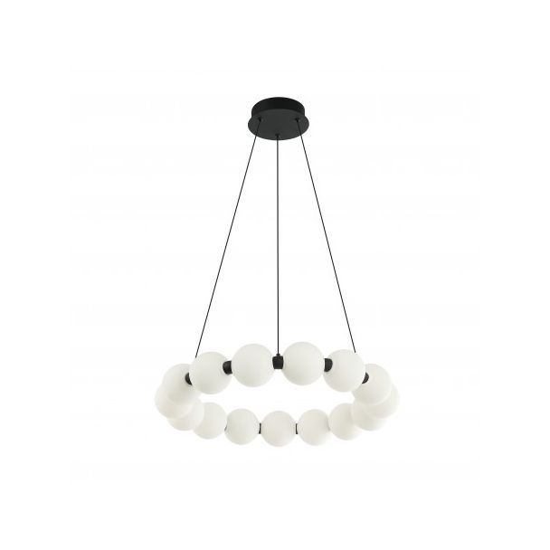 AZZARDO AZ6895 PERLA PENDANT 60 3-STEP DIMM BK
